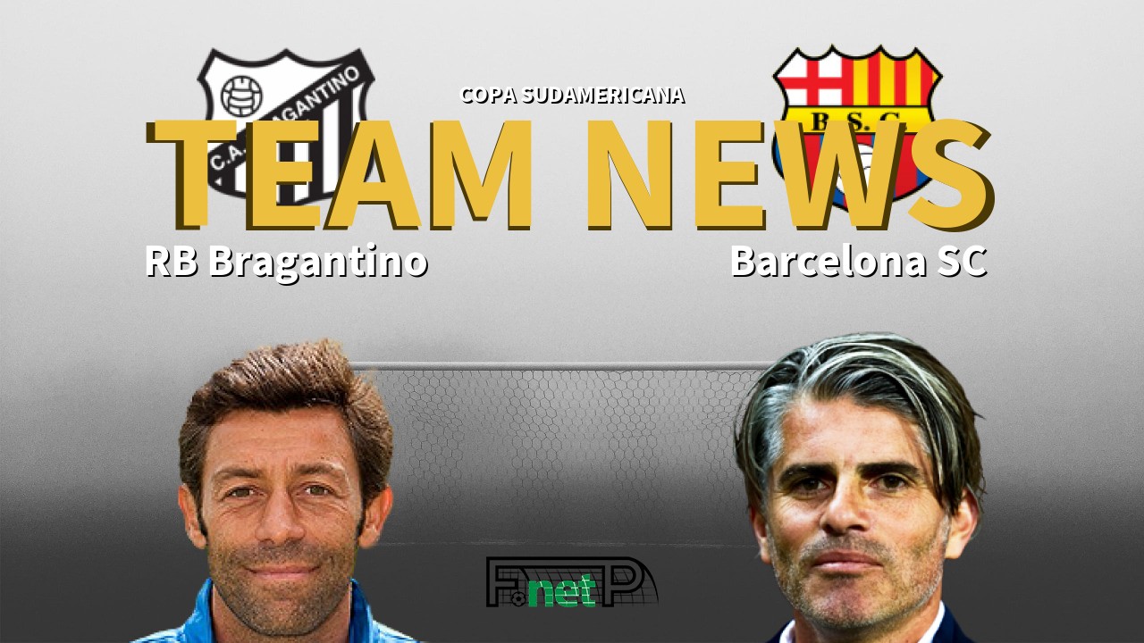 Copa Sudamericana News: Red Bull Bragantino vs Barcelona SC Confirmed Line-ups