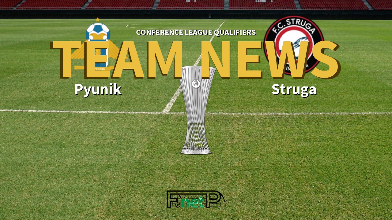 Conference League Qualifiers News: Pyunik vs Struga Confirmed Line-ups