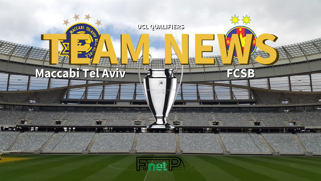 UCL Qualifiers News: Maccabi Tel Aviv vs Steaua Bucharest Confirmed Line-ups