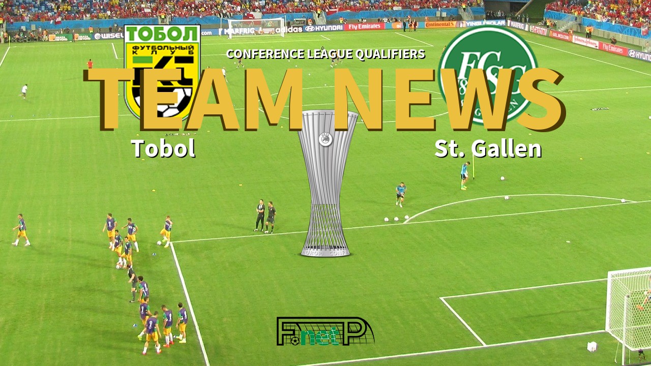 Conference League Qualifiers News: Tobol vs St Gallen Confirmed Line-ups