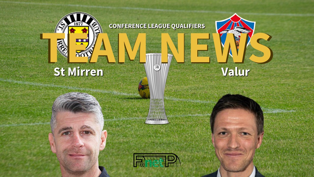 Conference League Qualifiers News: St Mirren vs Valur Confirmed Line-ups
