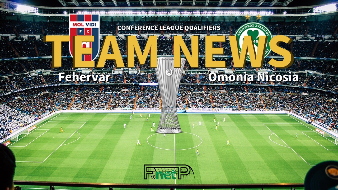 Conference League Qualifiers News: Videoton FC vs Omonia Nicosia Confirmed Line-ups