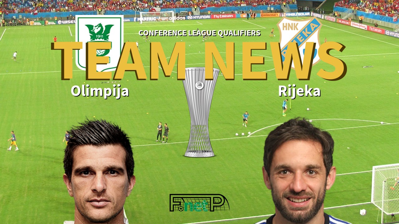 Conference League Qualifiers News: Olimpija Ljubljana vs Rijeka Confirmed Line-ups