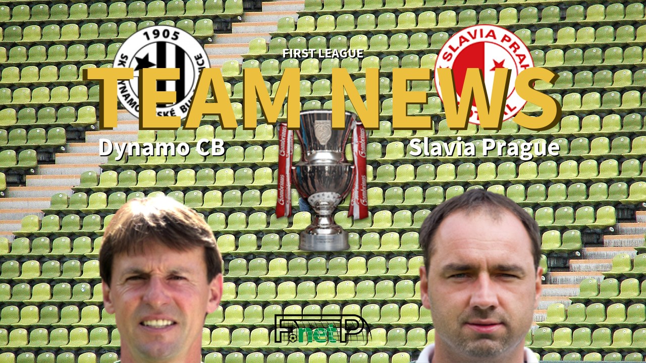 First League News: Dynamo České Budějovice vs Slavia Prague Confirmed Line-ups
