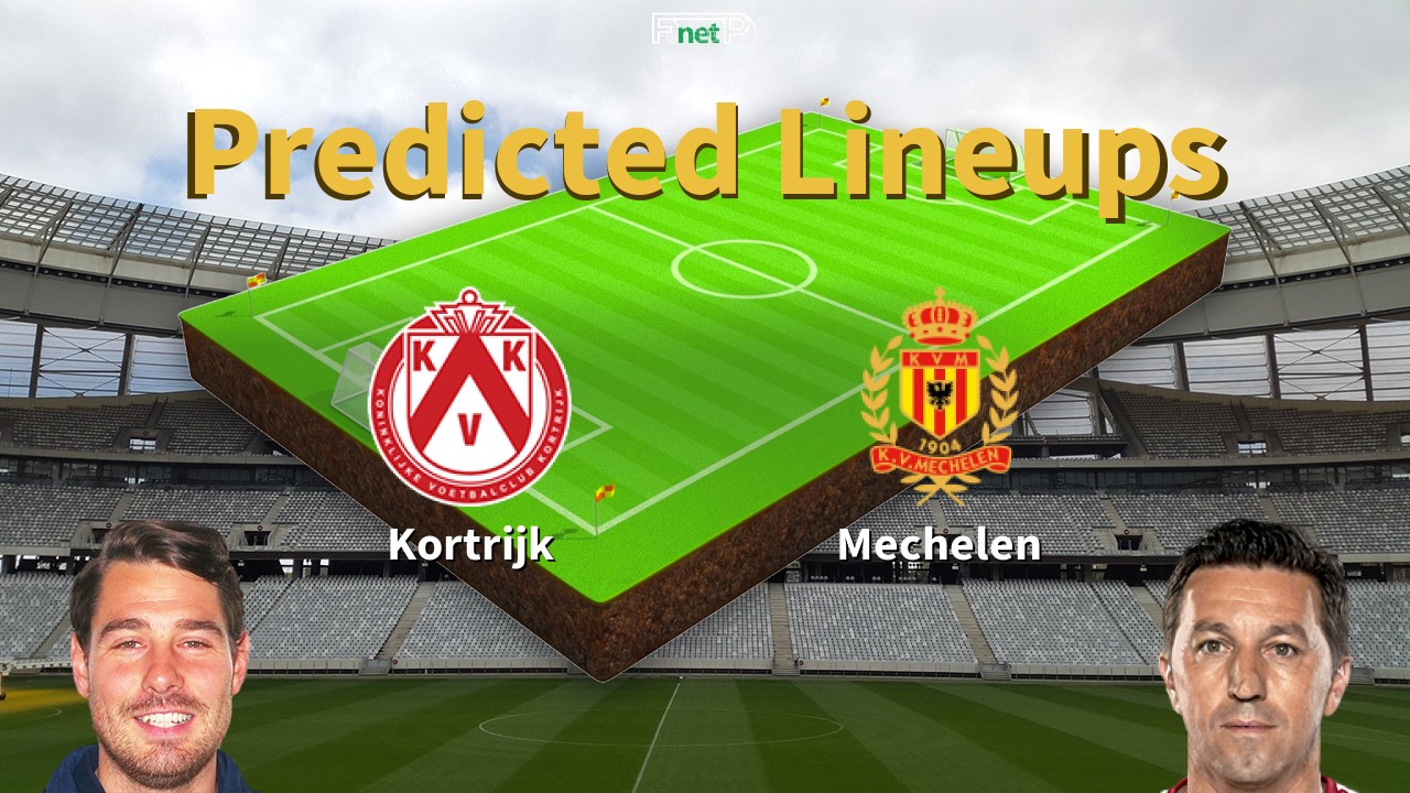 Predicted Lineups and Player News for KV Kortrijk vs KV Mechelen 29/11/24 - First Division A News