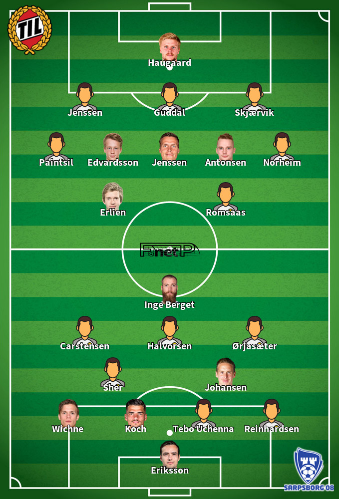 Sarpsborg 08 v Tromsø IL Composition d'équipe probable 01-12-2024