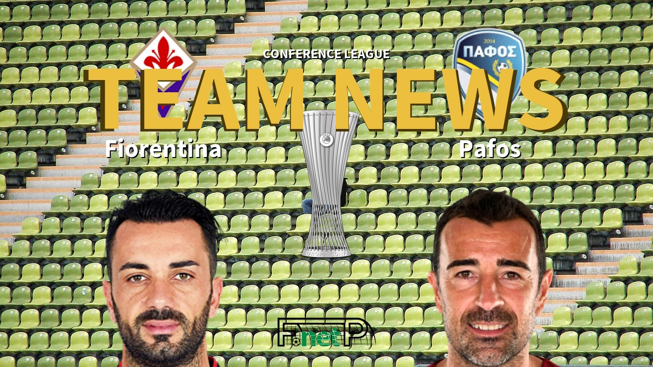 Conference League News: Fiorentina vs Pafos Confirmed Line-ups