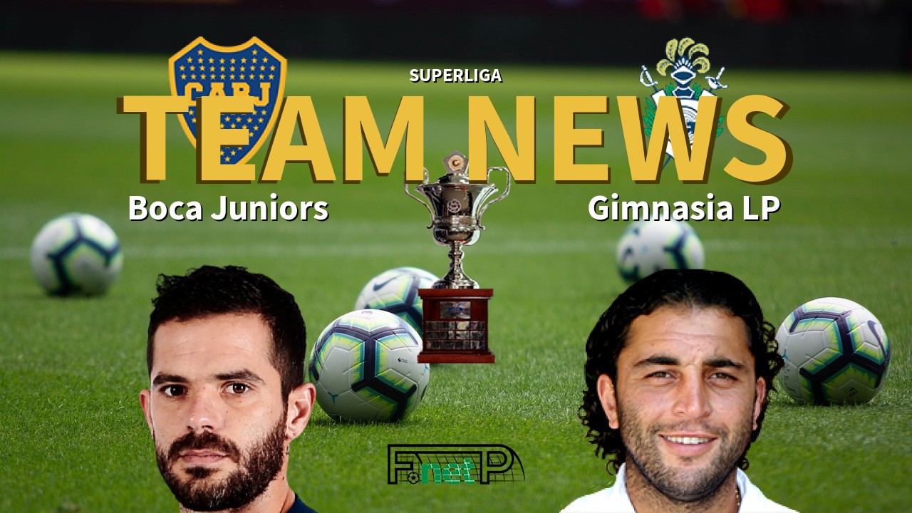 Superliga News: Boca Juniors vs Gimna ' Plata Confirmed Line-ups