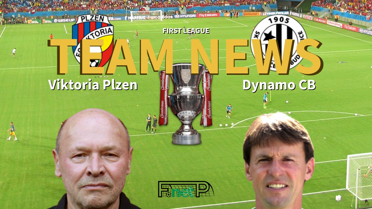 First League News: Viktoria Plzeň vs Dynamo České Budějovice Confirmed Line-ups