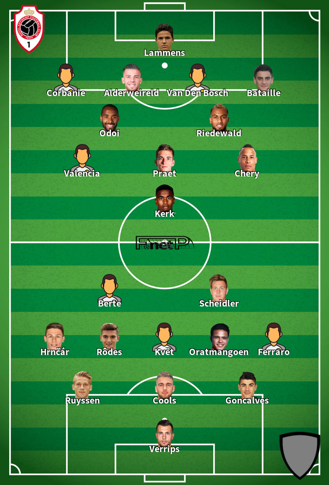 Dender v Antwerp Predicted Lineups 21-12-2024