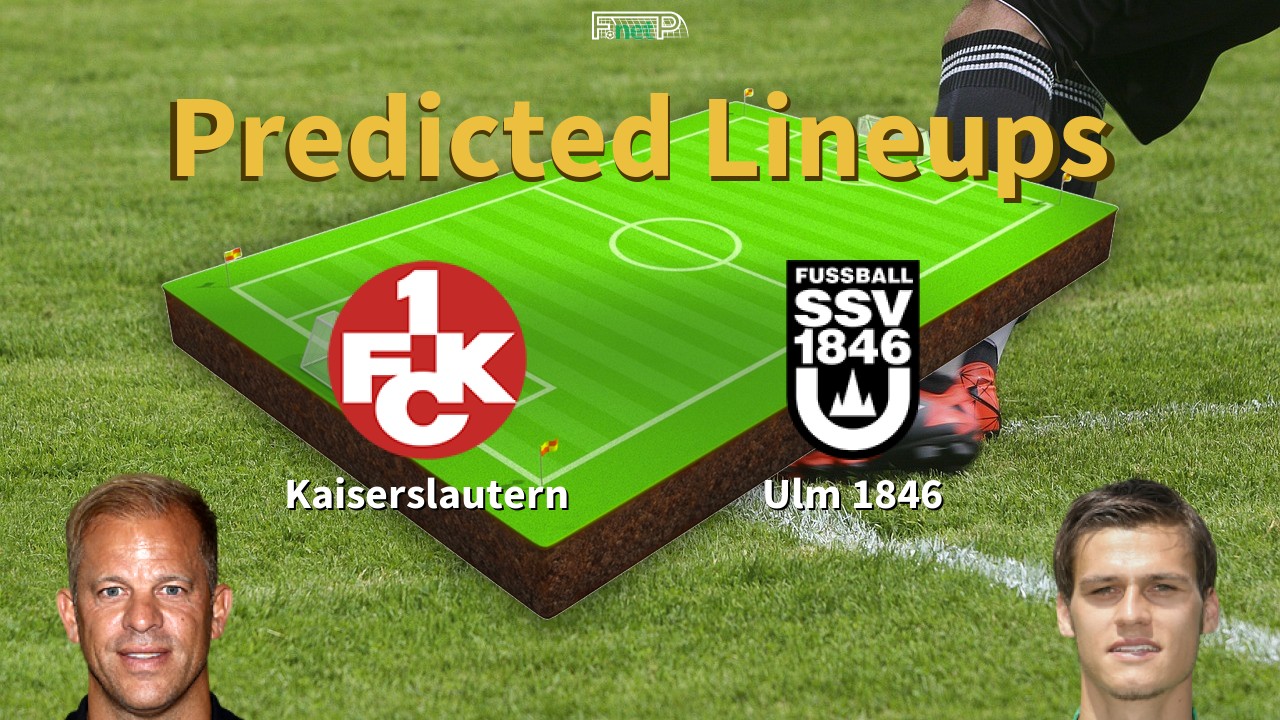 Predicted Lineups and Player News for Kaiserslautern vs Ulm 1846 18/01/25 - Bundesliga 2 News