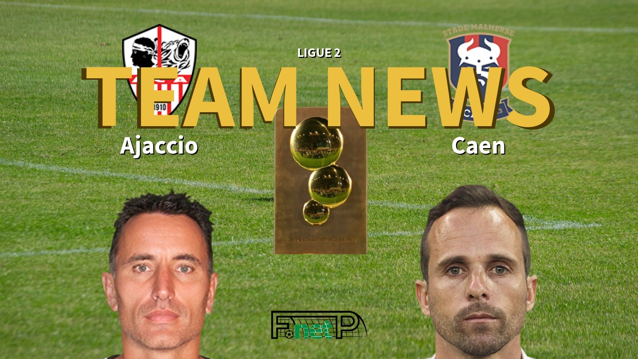 Ligue 2 News: AC Ajaccio vs SM Caen Confirmed Line-ups