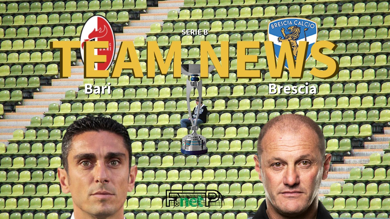 Serie B News: AS Bari vs Brescia Confirmed Line-ups
