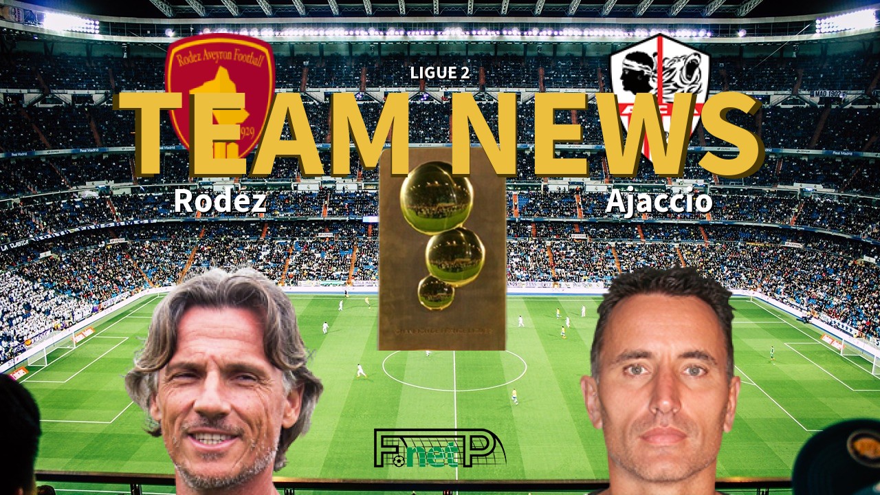 Ligue 2 News: Rodez vs AC Ajaccio Confirmed Line-ups
