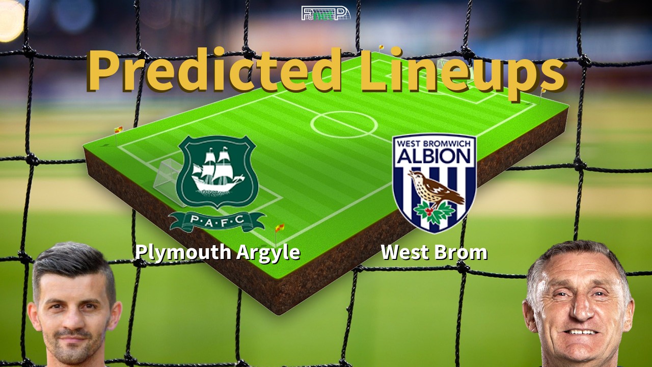 Predicted Lineups and Player Updates for Plymouth Argyle vs West Bromwich Albion 01/02/25 - Championship News