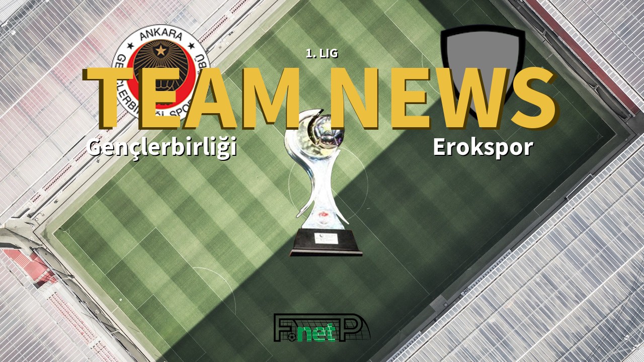 1. Lig News: Gençlerbirliği vs Erokspor Confirmed Line-ups