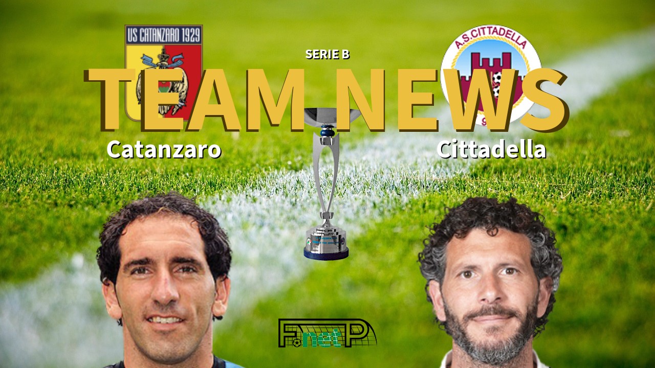 Serie B News: Catanzaro vs Cittadella Confirmed Line-ups