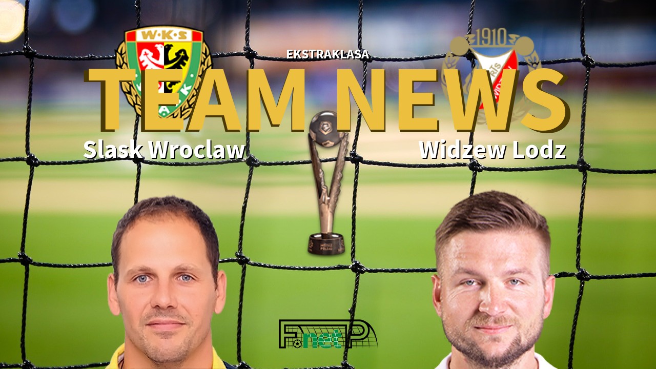 Ekstraklasa News: Śląsk Wrocław vs Widzew Łódź Confirmed Line-ups