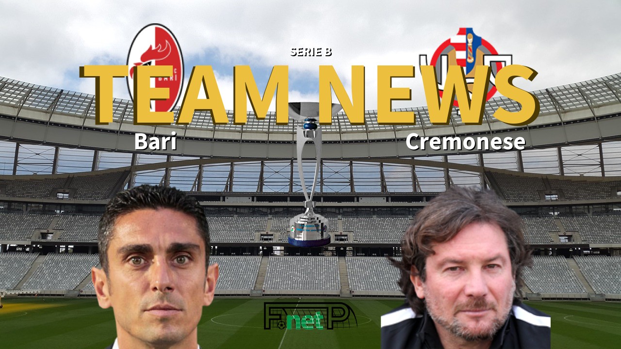 Serie B News: AS Bari vs Cremonese Confirmed Line-ups