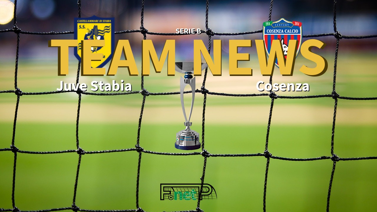 Serie B News: Juve Stabia vs Cosenza Confirmed Line-ups