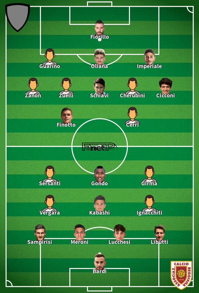 Reggiana v Carrarese Mögliche Aufstellungen 22-02-2025