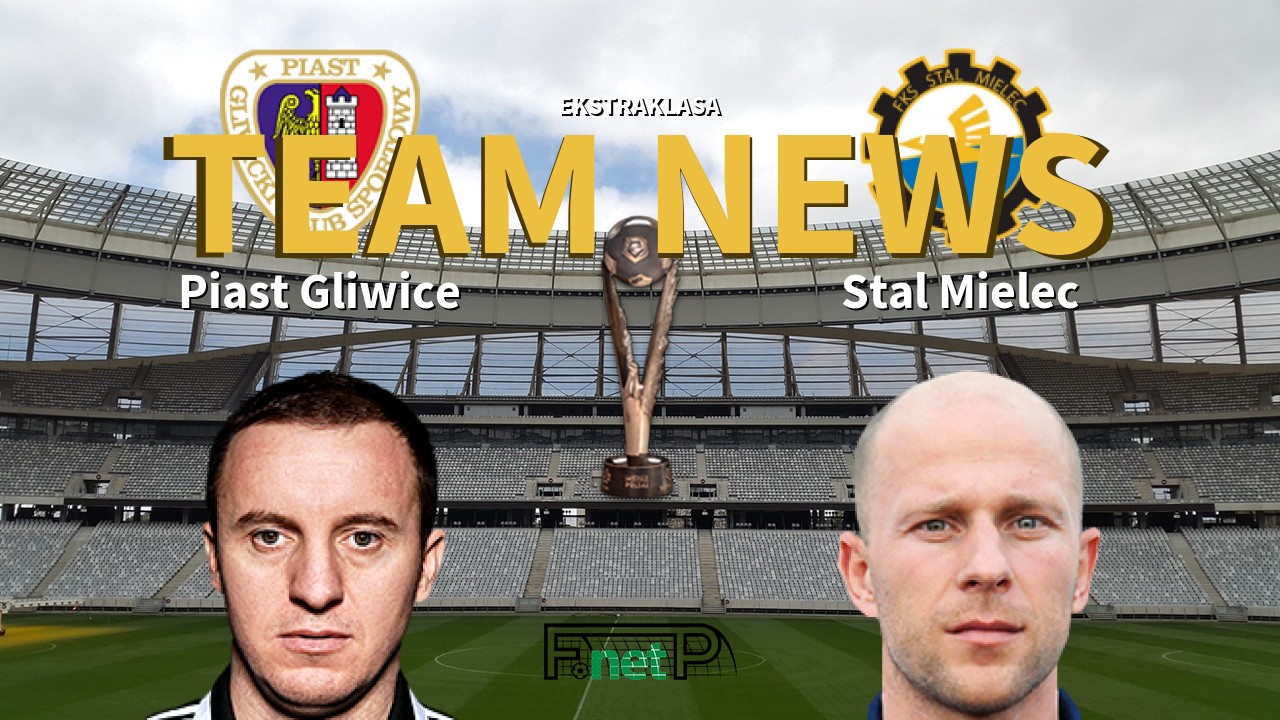 Ekstraklasa News: Piast Gliwice vs Stal Mielec Confirmed Line-ups