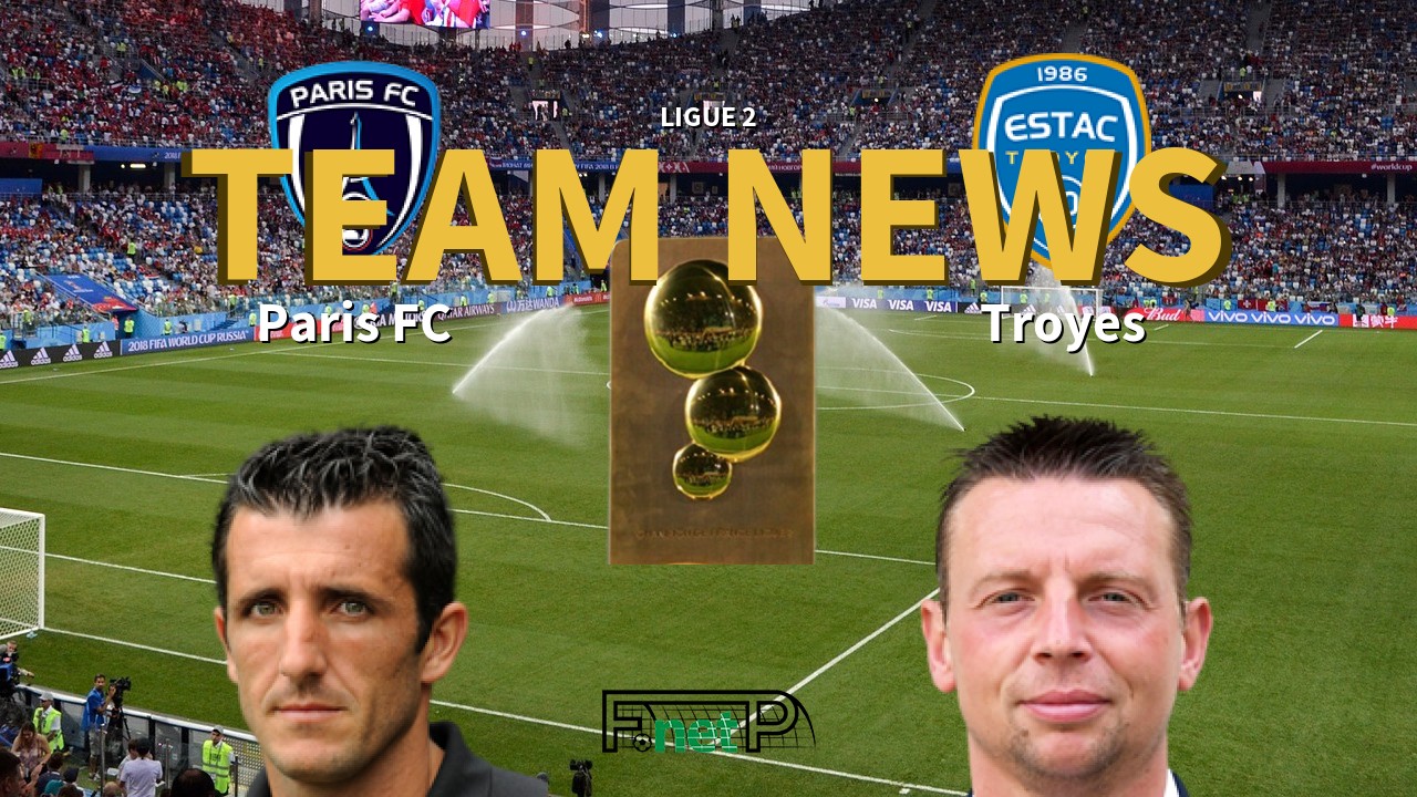 Ligue 2 News: Paris FC vs ESTAC Confirmed Line-ups