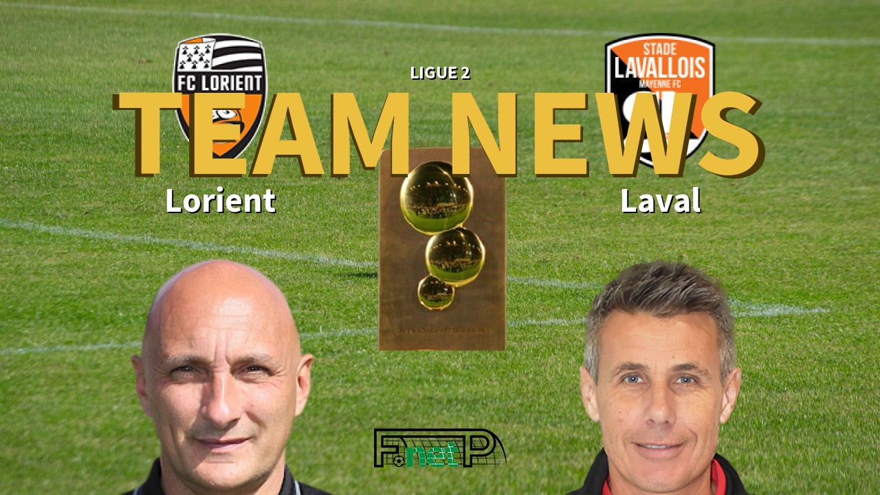 Ligue 2 News: FC Lorient vs Stade Lavallois Confirmed Line-ups