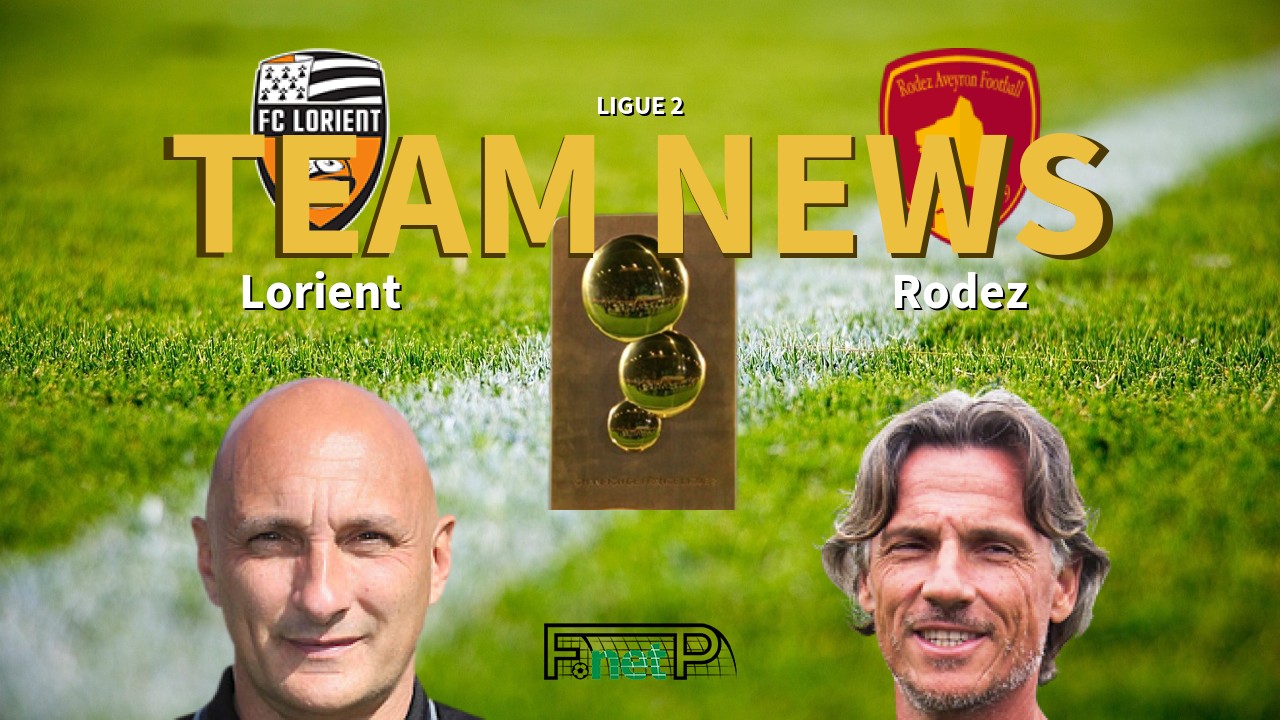 Ligue 2 News: FC Lorient vs Rodez Confirmed Line-ups
