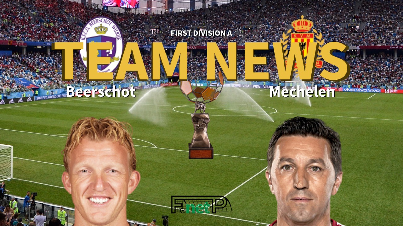 First Division A News: Beerschot vs KV Mechelen Confirmed Line-ups