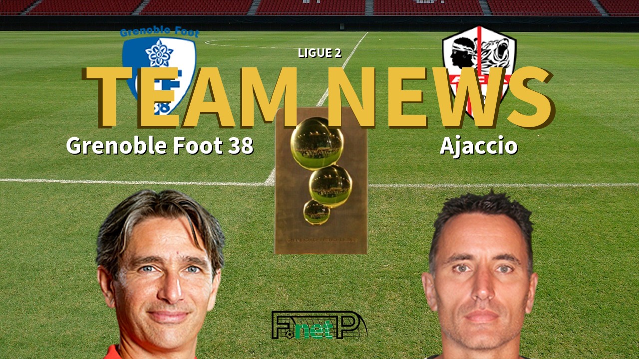 Ligue 2 News: Grenoble vs AC Ajaccio Confirmed Line-ups
