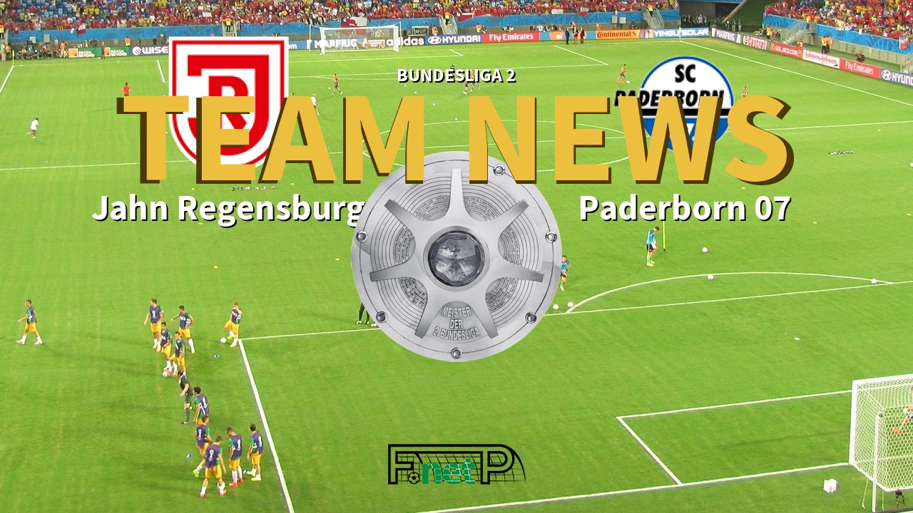 Bundesliga 2 News: Regensburg vs Paderborn Confirmed Line-ups