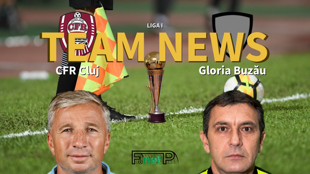 Liga I News: Cluj vs Gloria Buzău Confirmed Line-ups