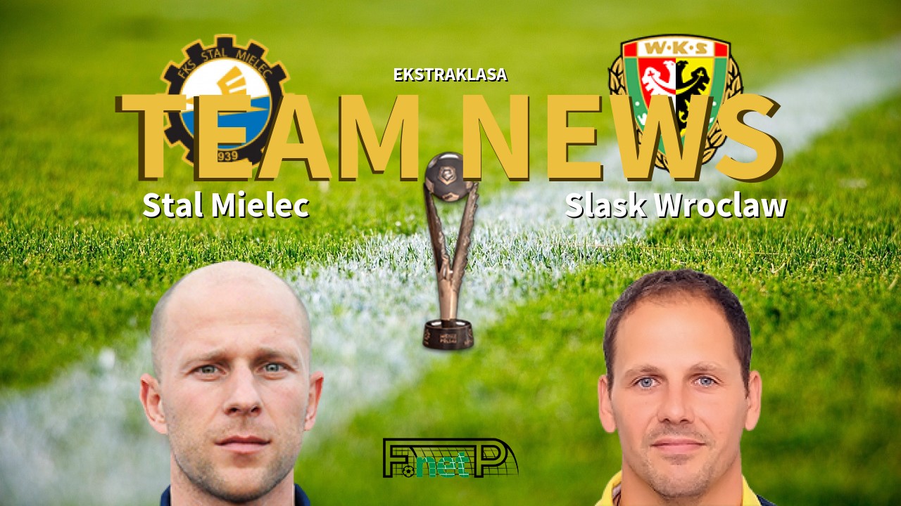 Ekstraklasa News: Stal Mielec vs Śląsk Wrocław Confirmed Line-ups