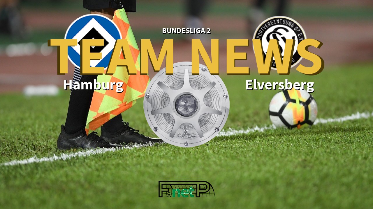 Bundesliga 2 News: Hamburg vs Elversberg Confirmed Line-ups