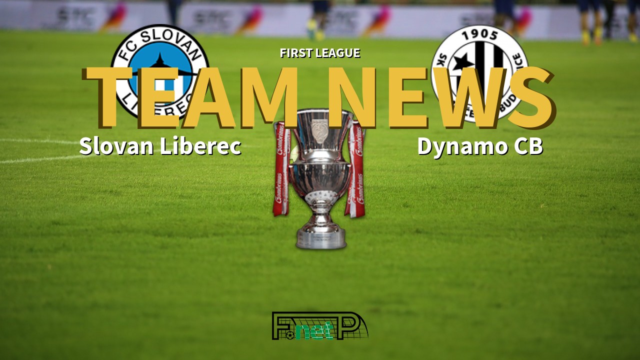 First League News: Slovan Liberec vs Dynamo České Budějovice Confirmed Line-ups