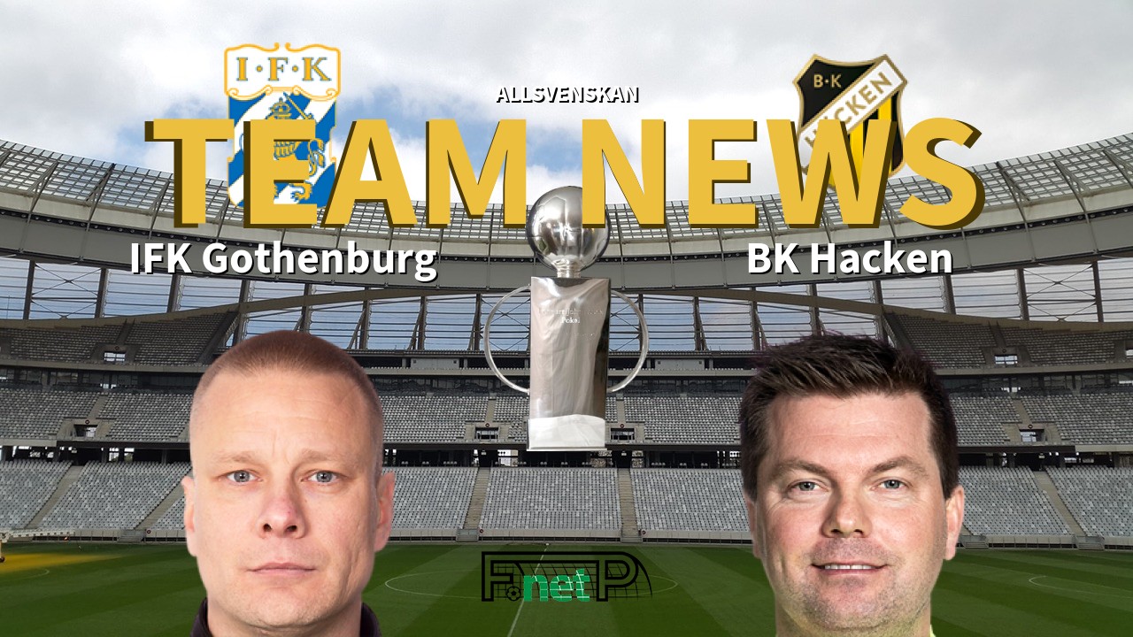 Allsvenskan News: IFK Göteborg vs BK Häcken Confirmed Line-ups