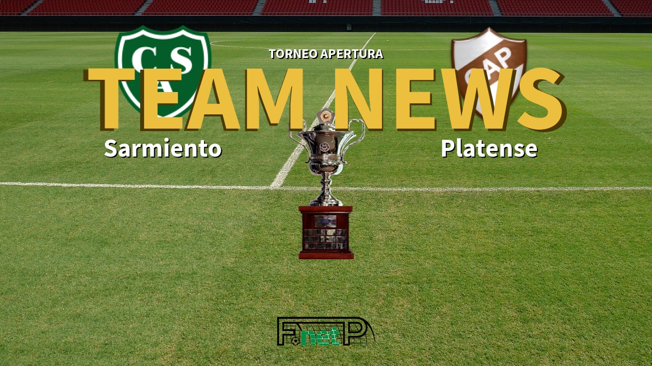 Torneo Apertura News: Sarmiento vs Platense Confirmed Line-ups