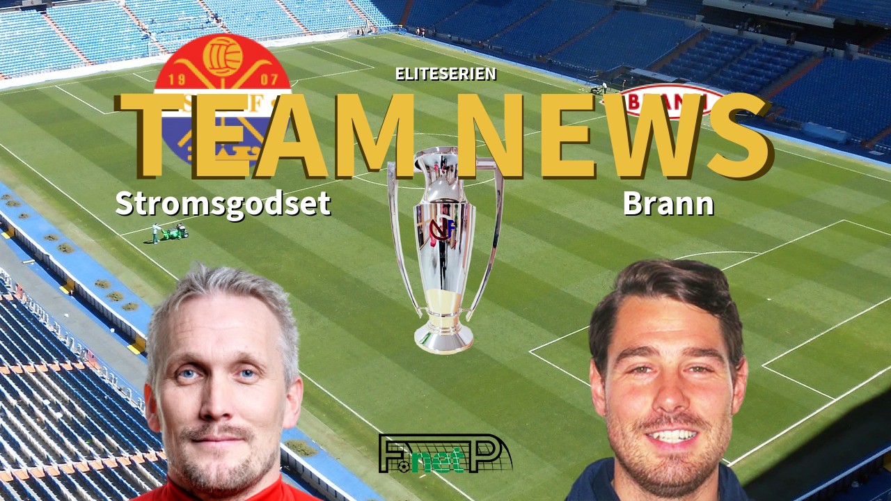 Eliteserien News: Strømsgodset IF vs SK Brann Confirmed Line-ups