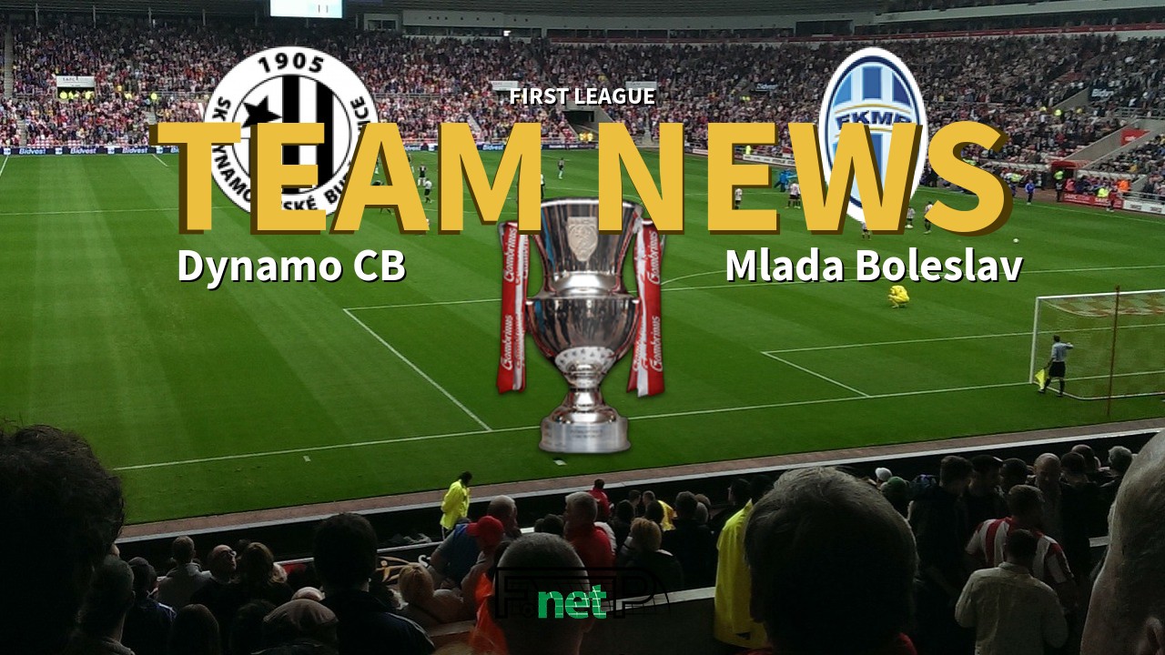 First League News: Dynamo České Budějovice vs Mladá Boleslav Confirmed Line-ups