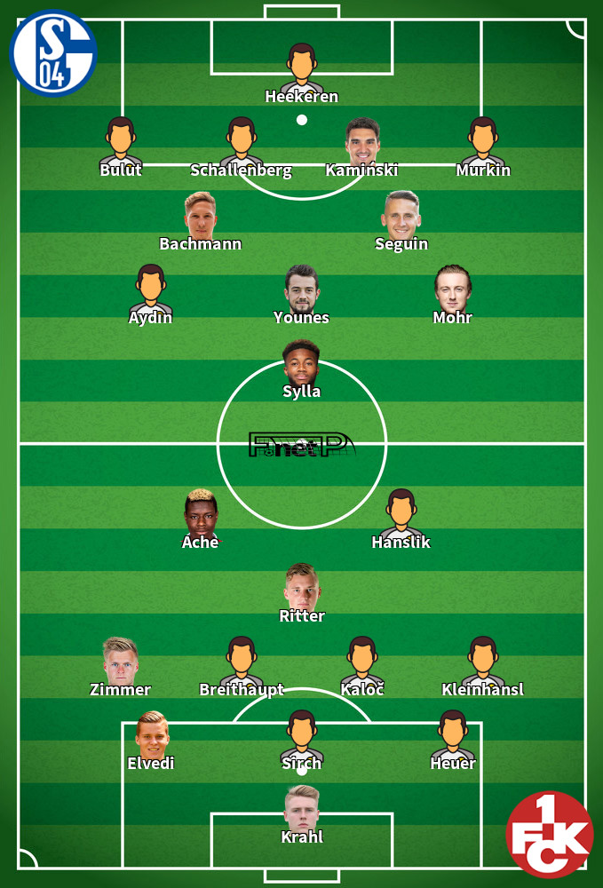 Kaiserslautern v Schalke Predicted Lineups 27-04-2025