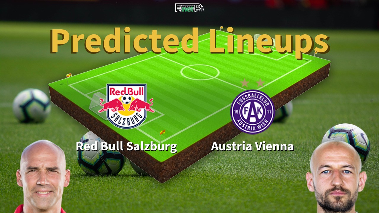Predicted Lineups and Player Updates for Red Bull Salzburg vs Austria Vienna 04/05/25 - Bundesliga News