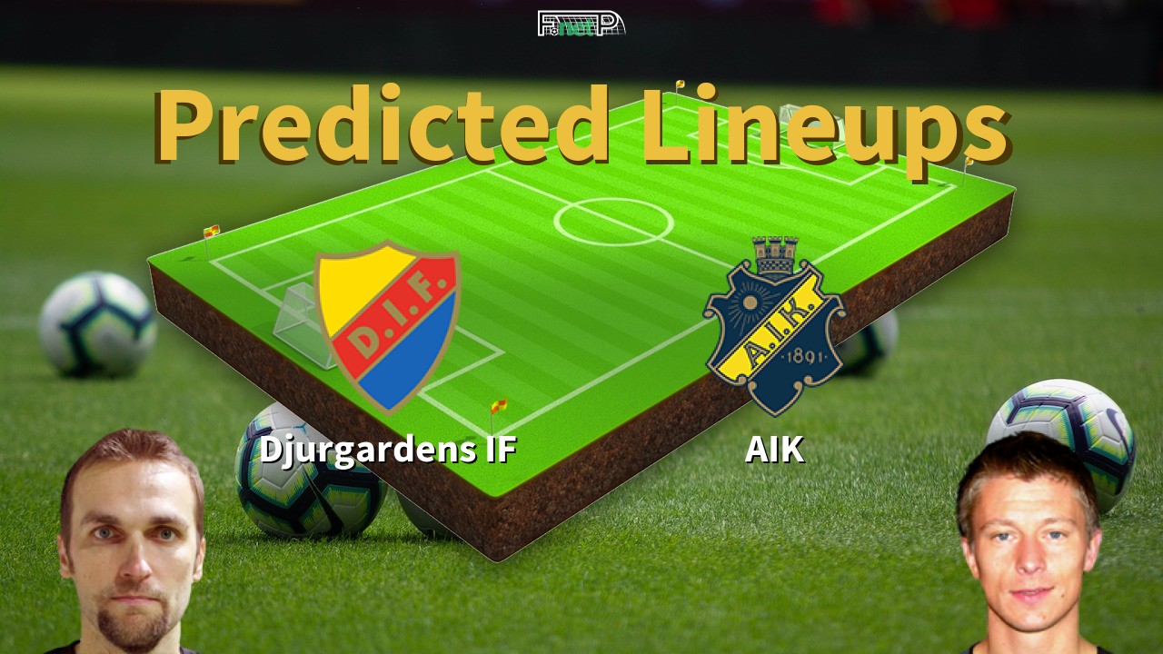 Predicted Lineups and Player News for Djurgårdens IF vs AIK 04/05/25 - Allsvenskan News