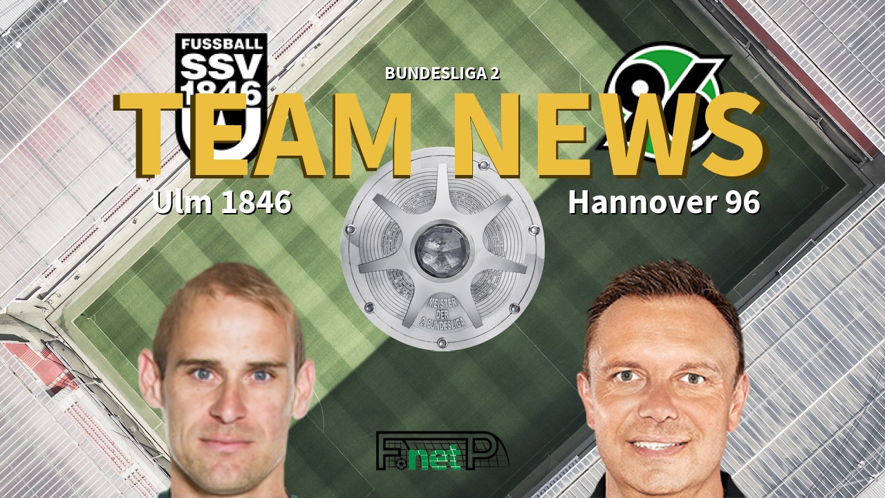 Bundesliga 2 News: Ulm 1846 vs Hannover Confirmed Line-ups