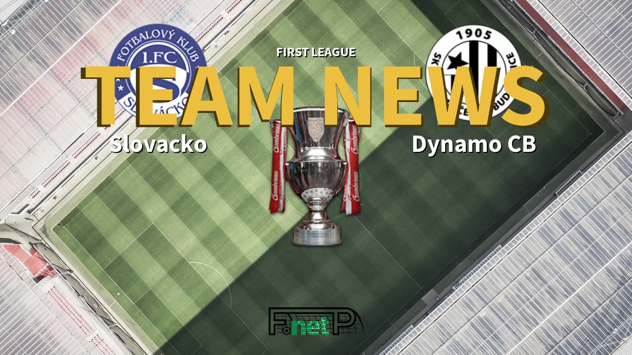 First League News: FC Slovácko vs Dynamo České Budějovice Confirmed Line-ups