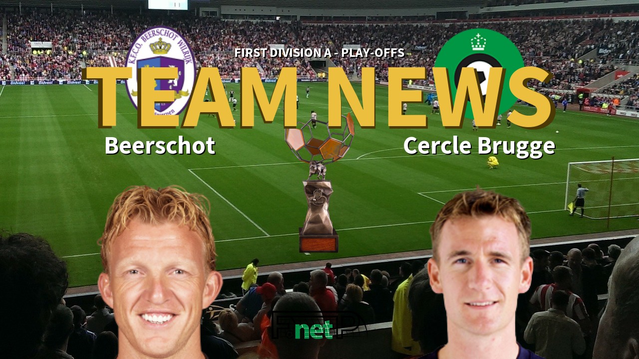 First Division A - Play-Offs News: Beerschot vs Cercle Brugge Confirmed Line-ups