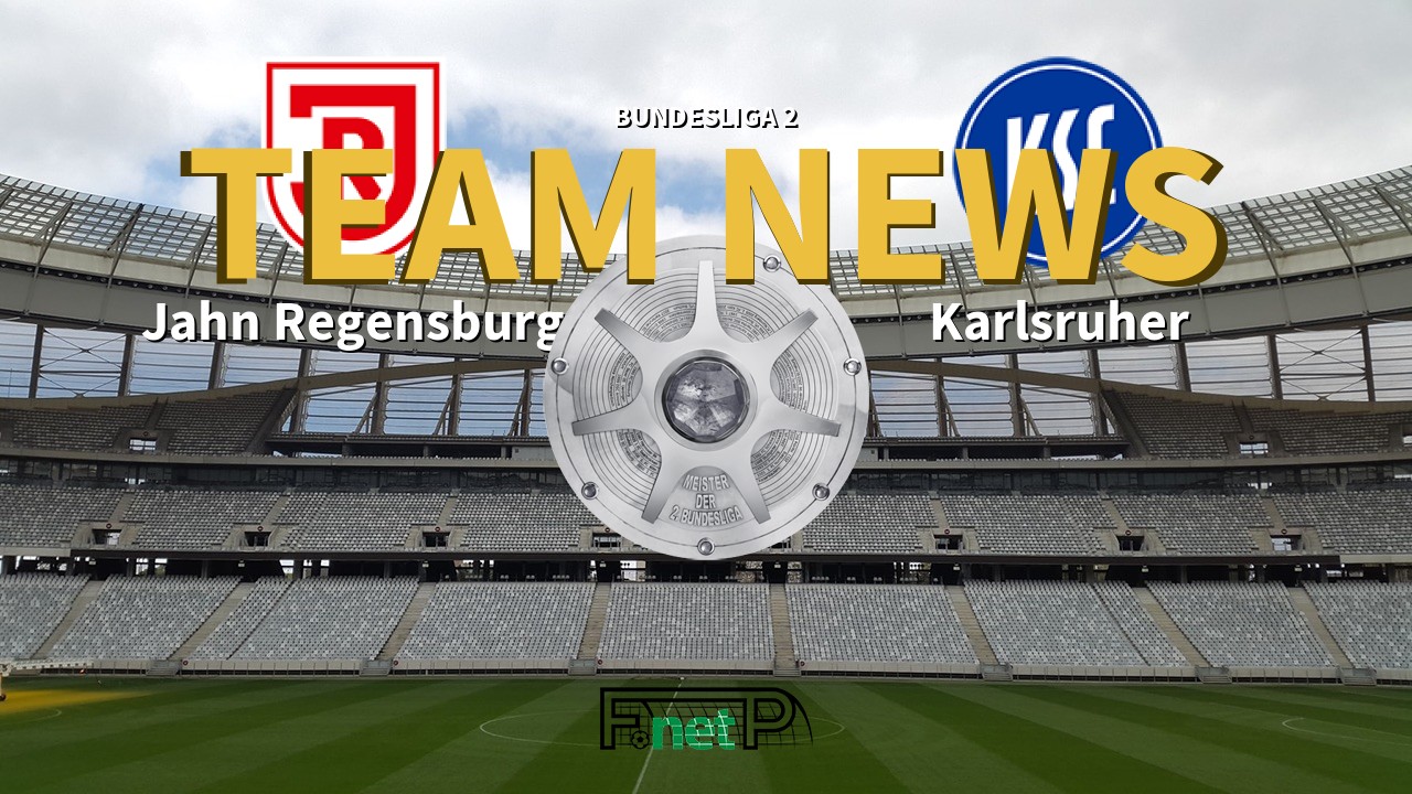Bundesliga 2 News: Regensburg vs Karlsruhe Confirmed Line-ups
