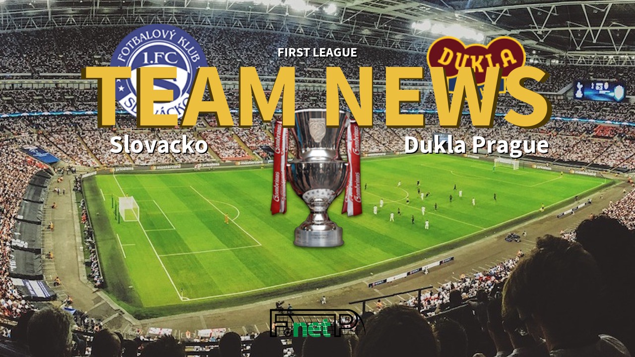 First League News: FC Slovácko vs Dukla Prague Confirmed Line-ups