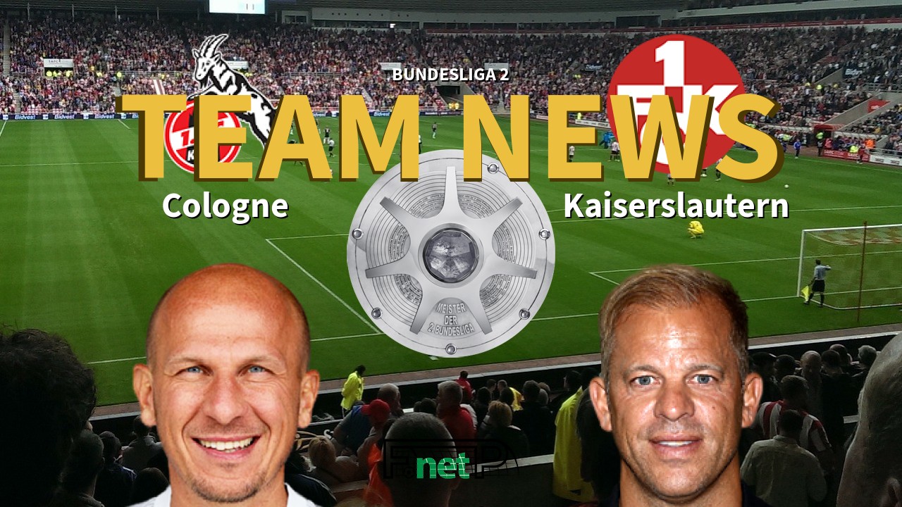 Bundesliga 2 News: Cologne vs Kaiserslautern Confirmed Line-ups