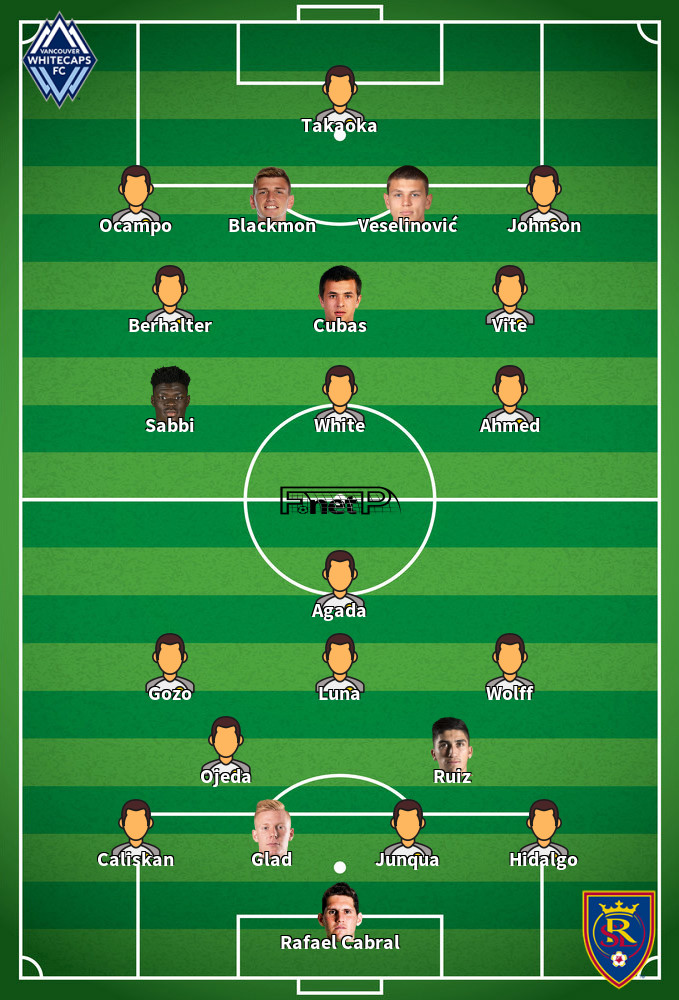 Real Salt Lake v Vancouver Whitecaps Mögliche Aufstellungen 25-05-2025